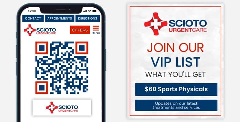 Join the VIP List of Scioto Urgent Care in Columbus, OH